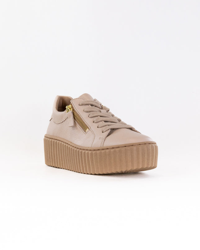 Gabor 53.200.22 Sneaker (Women's) - Sand Leather