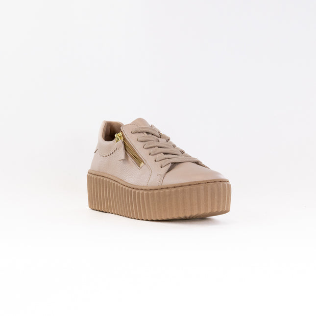 Gabor 53.200.22 Sneaker (Women's) - Sand Leather