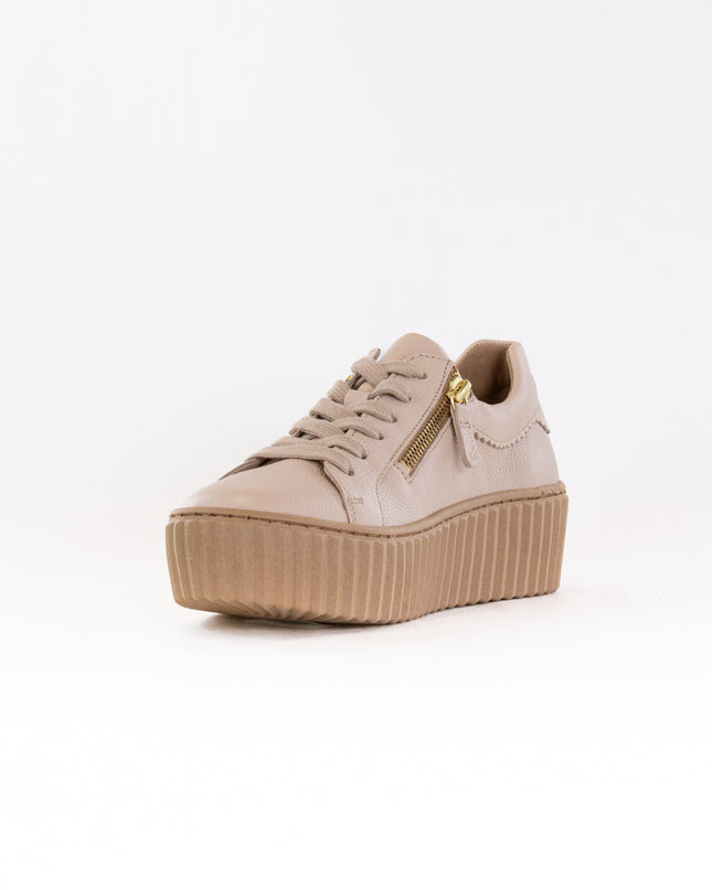 Gabor 53.200.22 Sneaker (Women's) - Sand Leather