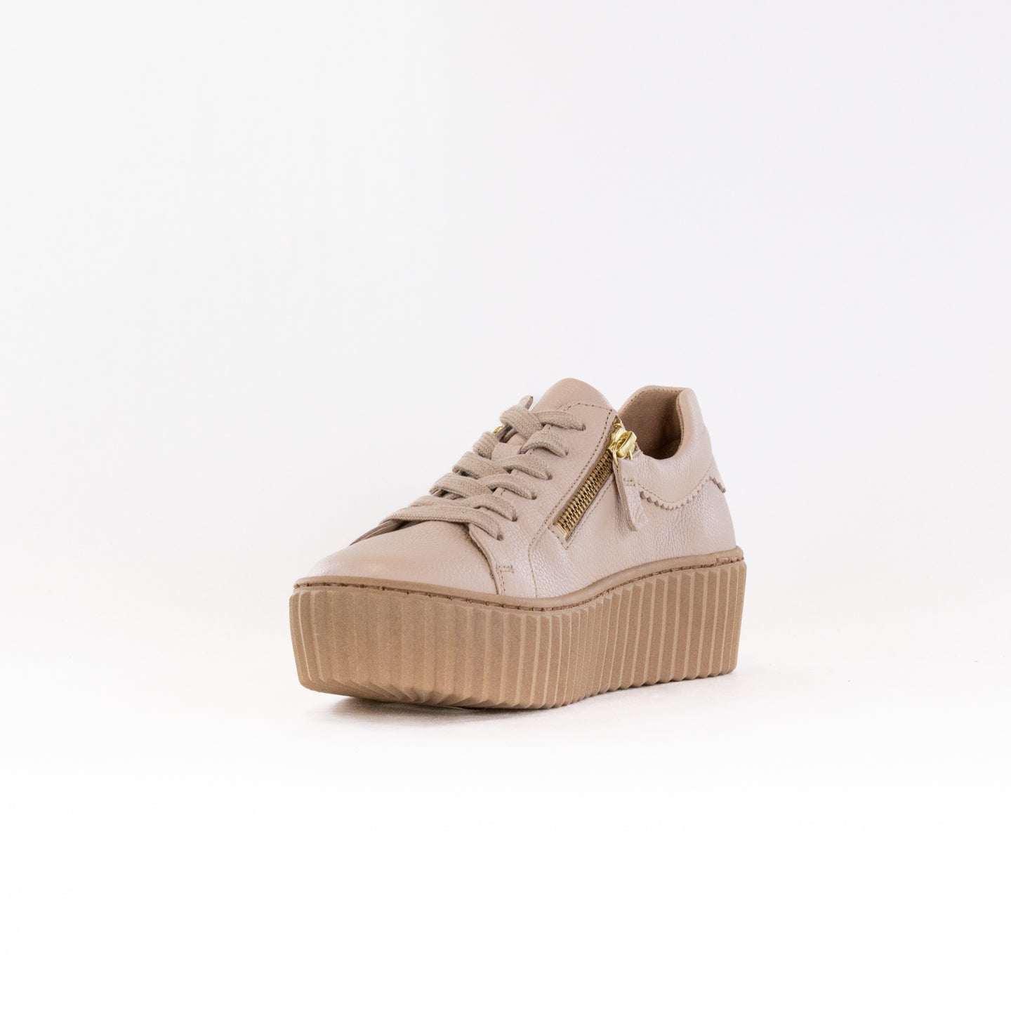 Gabor 53.200.22 Sneaker (Women's) - Sand Leather