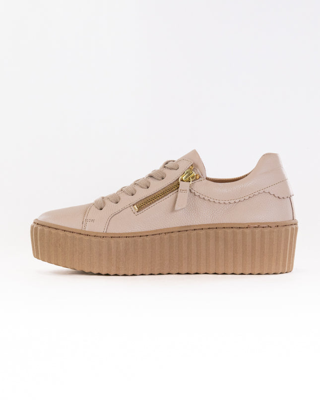 Gabor 53.200.22 Sneaker (Women's) - Sand Leather