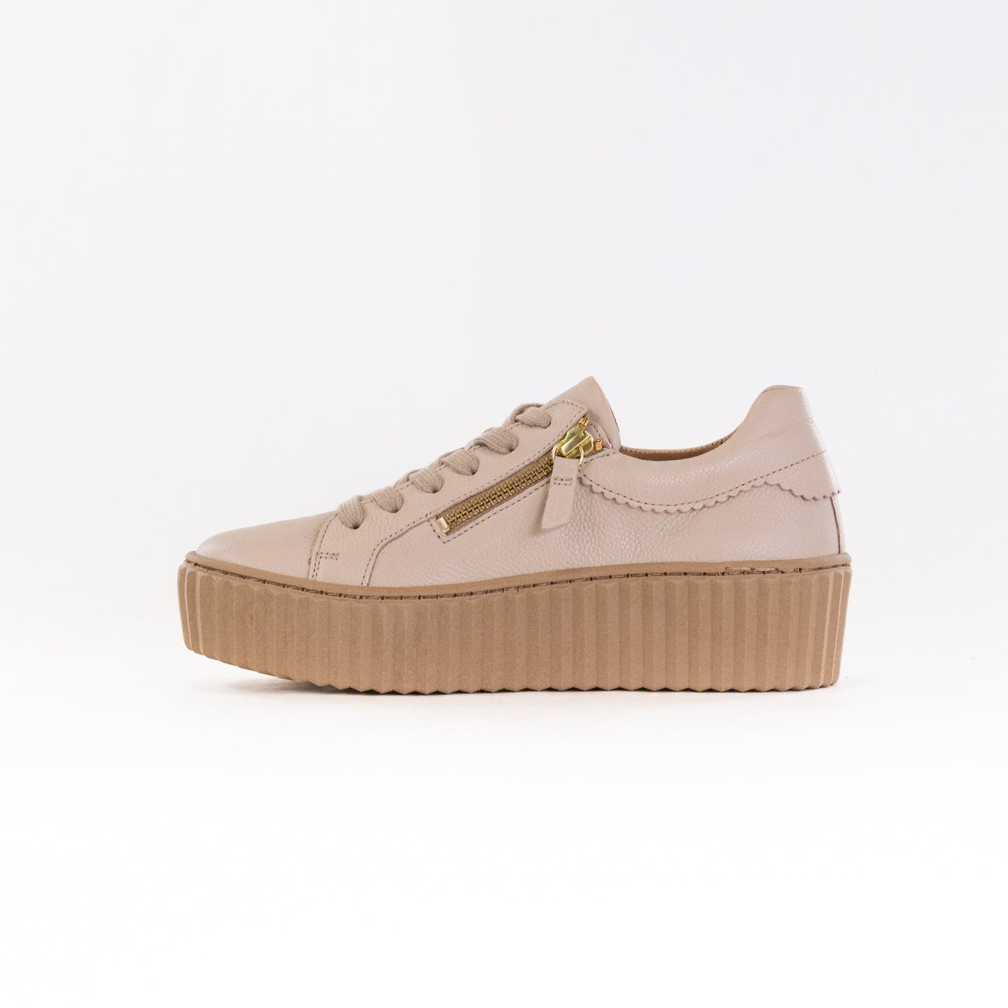 Gabor 53.200.22 Sneaker (Women's) - Sand Leather