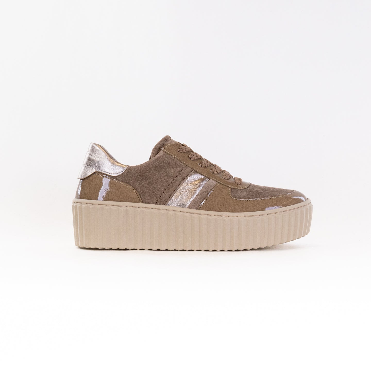 Gabor 53.203.14 Sneaker (Women's) - Taupe Combi