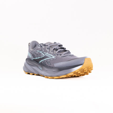 Brooks Cascadia 19 (Men's) - Alloy/Ebony/Orange