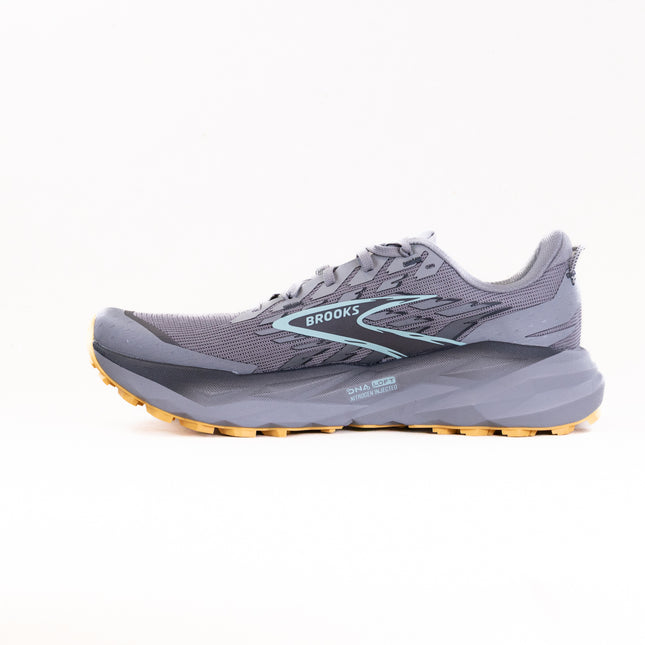 Brooks Cascadia 19 (Men's) - Alloy/Ebony/Orange