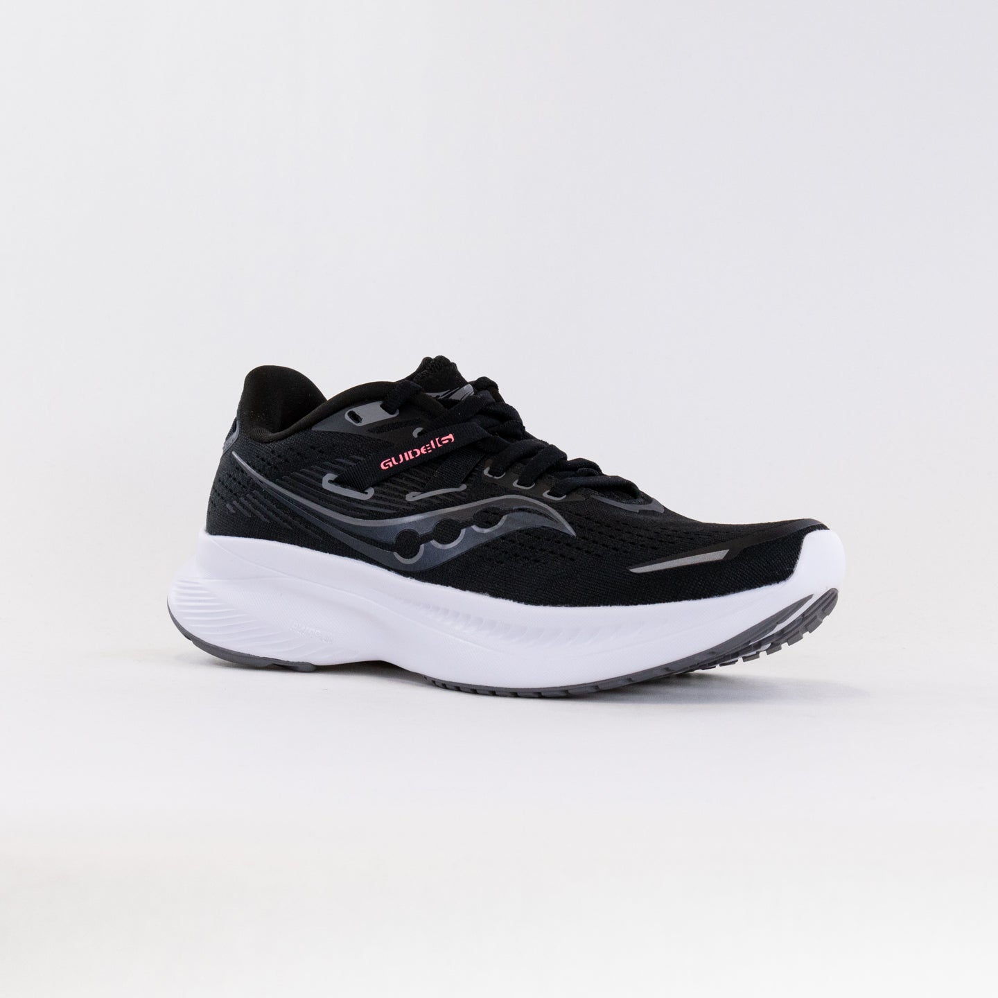 Saucony Guide 16 Wide (Women's) - Black/White