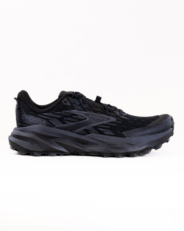 Brooks Cascadia 19 (Women's) - Black/Black/Ebony