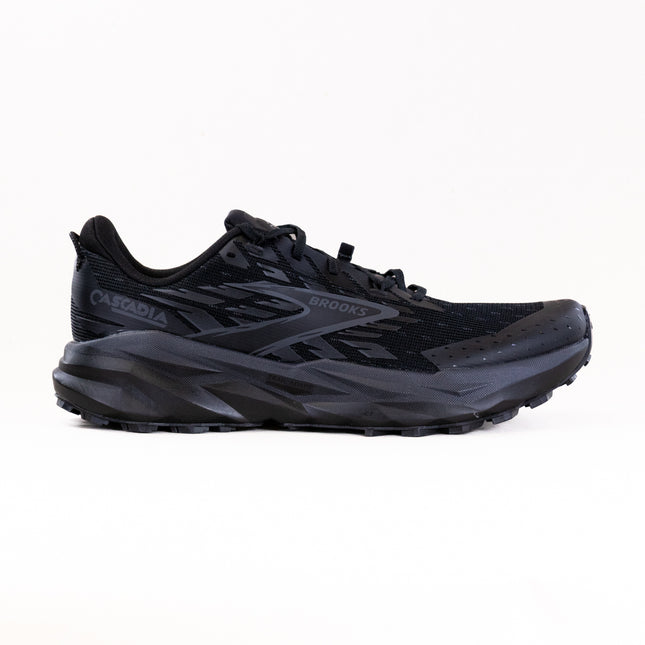 Brooks Cascadia 19 (Men's) - Black/Ebony/Ebony
