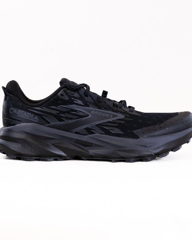 Brooks Cascadia 19 (Men's) - Black/Ebony/Ebony