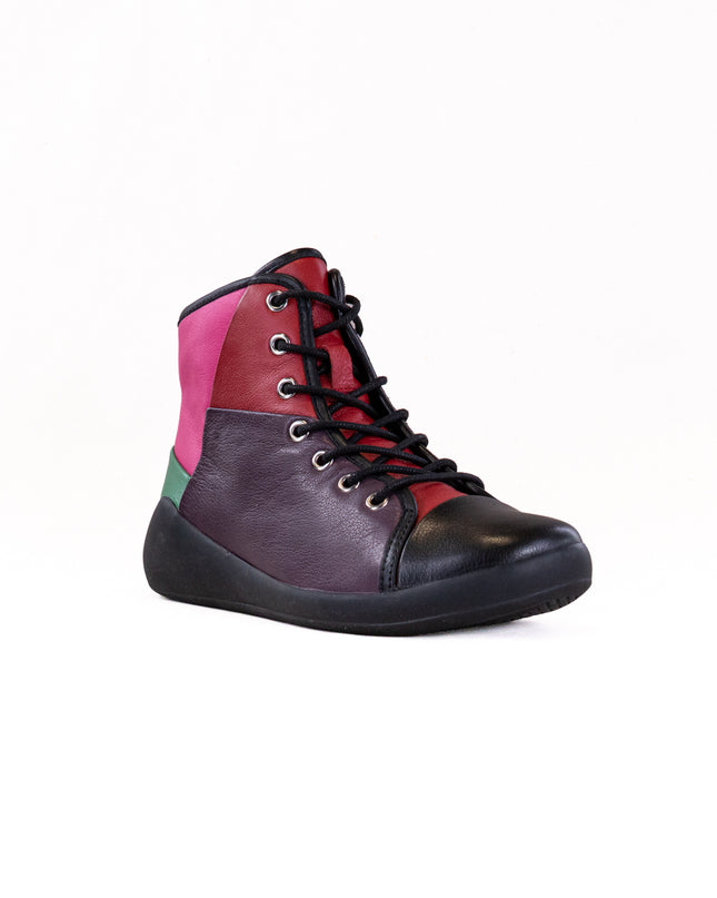 Ziera Yasu (Women's) - Black Bright Multi Leather