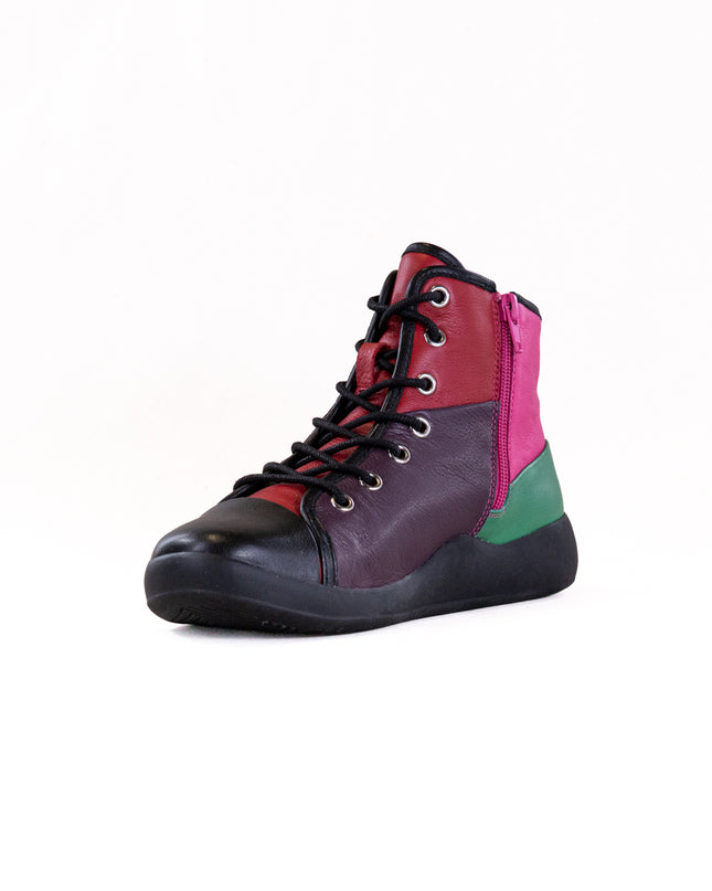 Ziera Yasu (Women's) - Black Bright Multi Leather
