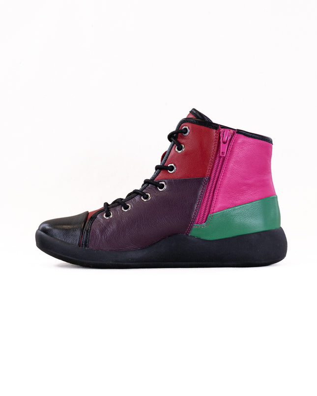 Ziera Yasu (Women's) - Black Bright Multi Leather