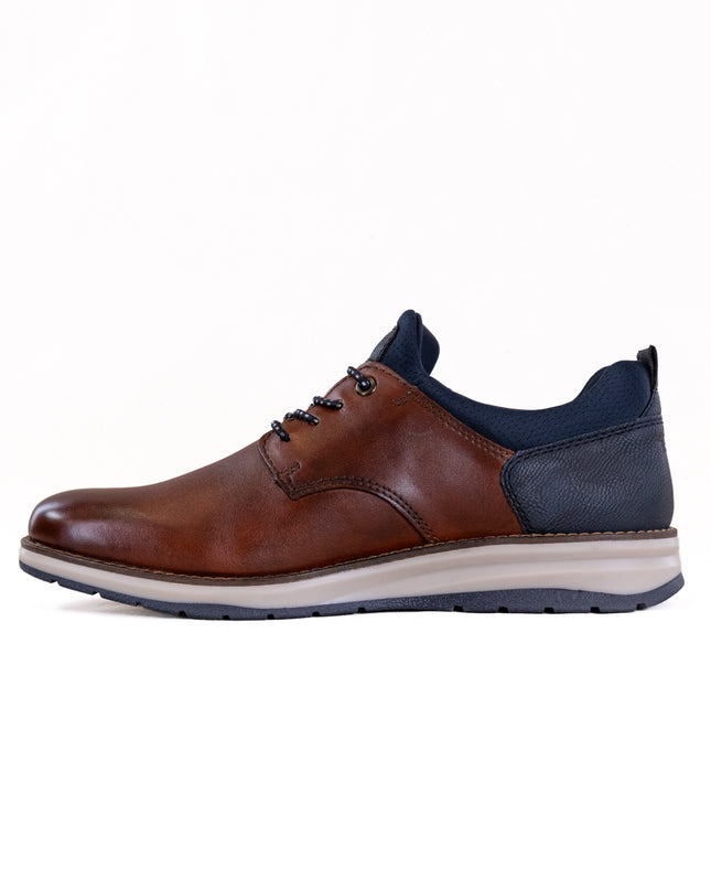Rieker Dustin 14755 (Men's) - Gaucho/Navy/Lake