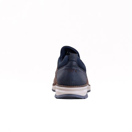 Rieker Dustin 14755 (Men's) - Gaucho/Navy/Lake