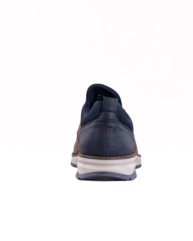 Rieker Dustin 14755 (Men's) - Gaucho/Navy/Lake