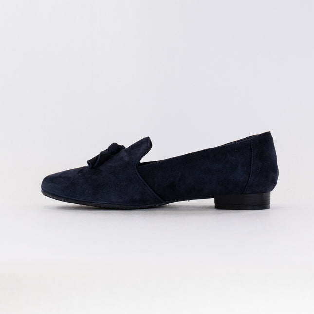 Eric Michael Rana Loafer (Women's) - Navy Suede