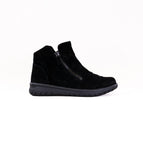 36 / XF (Extra Wide/Adjustable Fit) / BLACK SUEDE