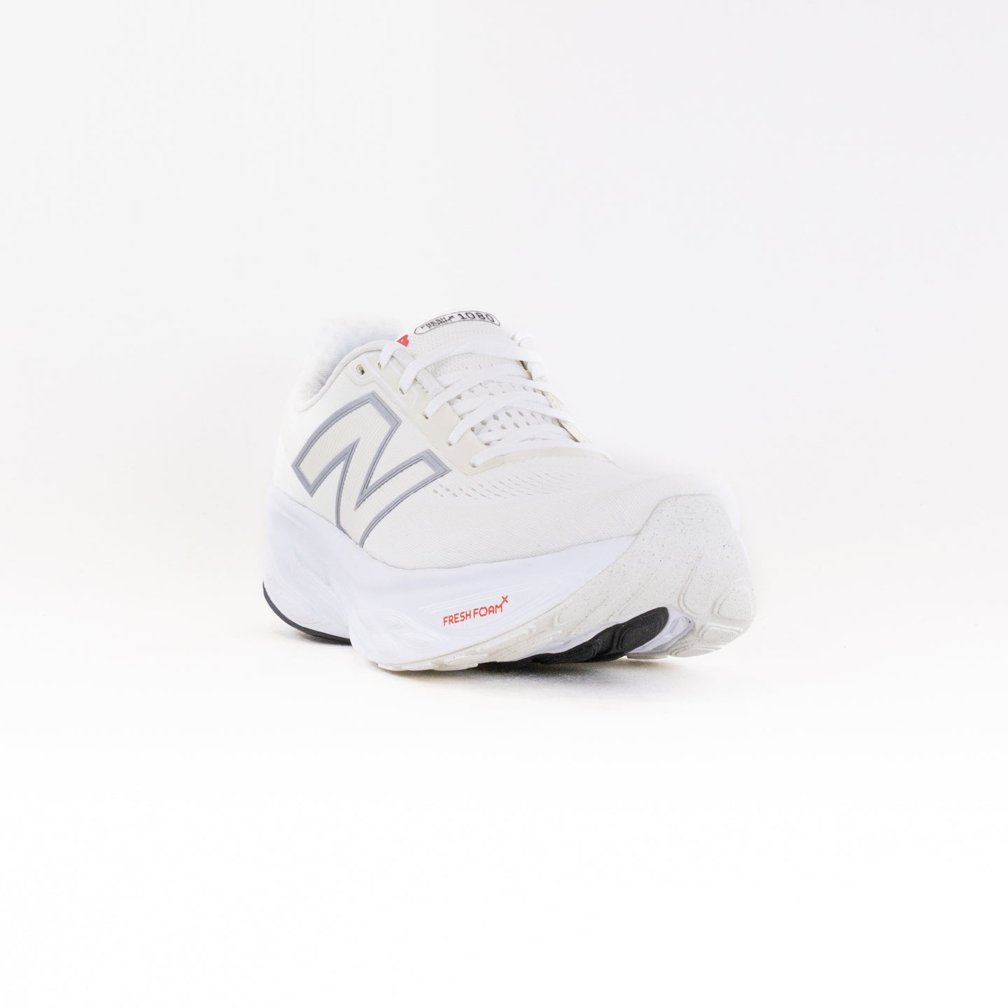 New Balance 1080V14 (Men's) - White with Silver Metallic and Sea Salt