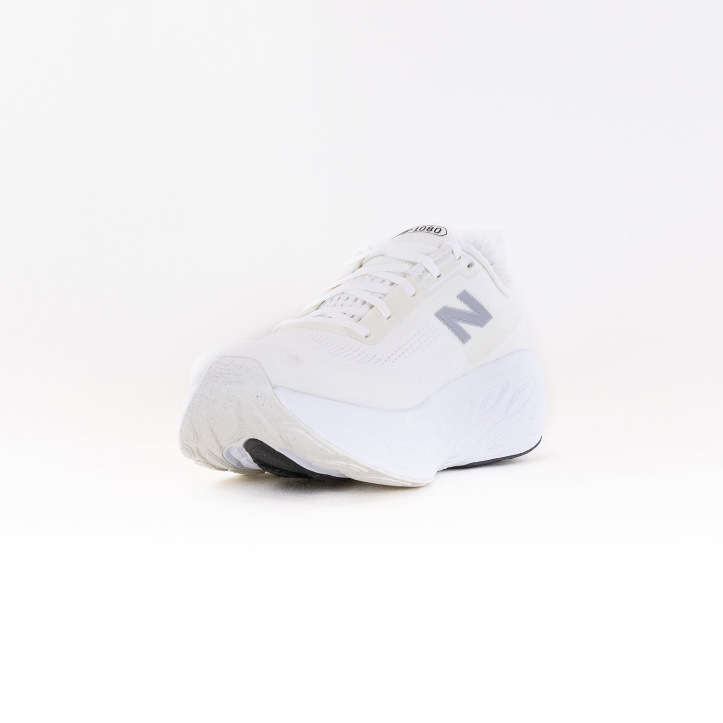 New Balance 1080V14 (Men's) - White with Silver Metallic and Sea Salt