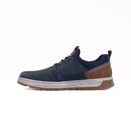 Rieker 37050 Ralf (Men's) - Midnight/Nuss/Navy