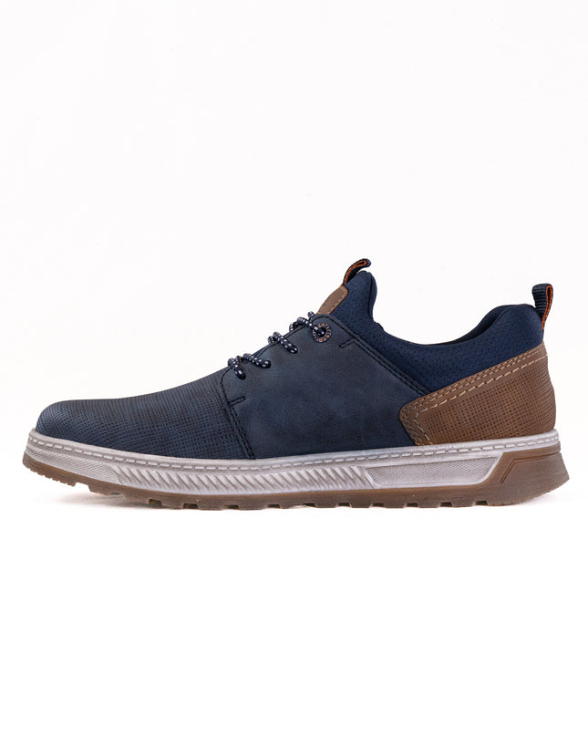 Rieker 37050 Ralf (Men's) - Midnight/Nuss/Navy