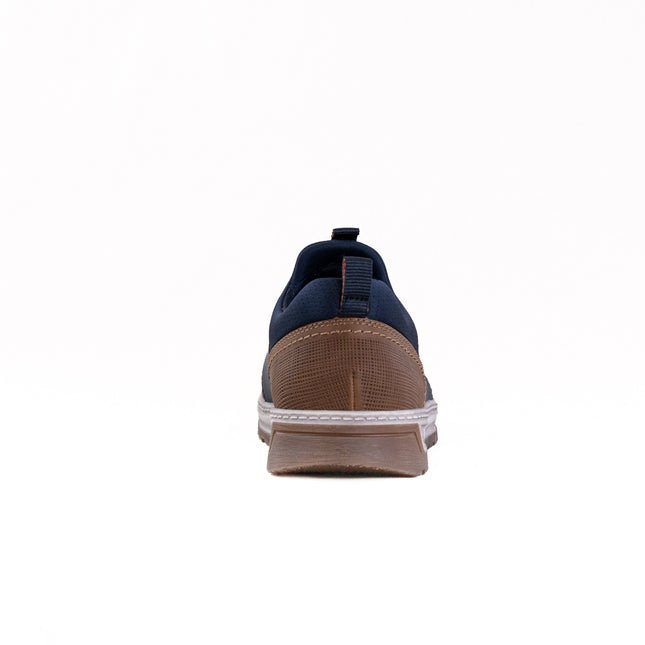Rieker 37050 Ralf (Men's) - Midnight/Nuss/Navy