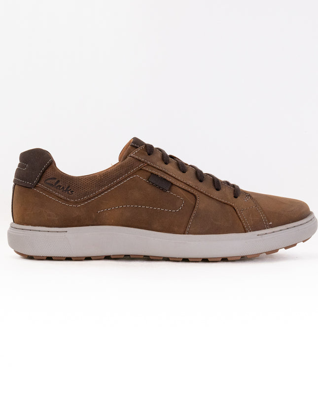 Clarks Mapstone Lace (Men's) - Beeswax Leather