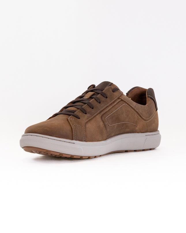 Clarks Mapstone Lace (Men's) - Beeswax Leather