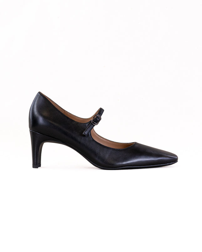Vionic Samira Mary Jane Dress Heel (Women's) - Black Leather