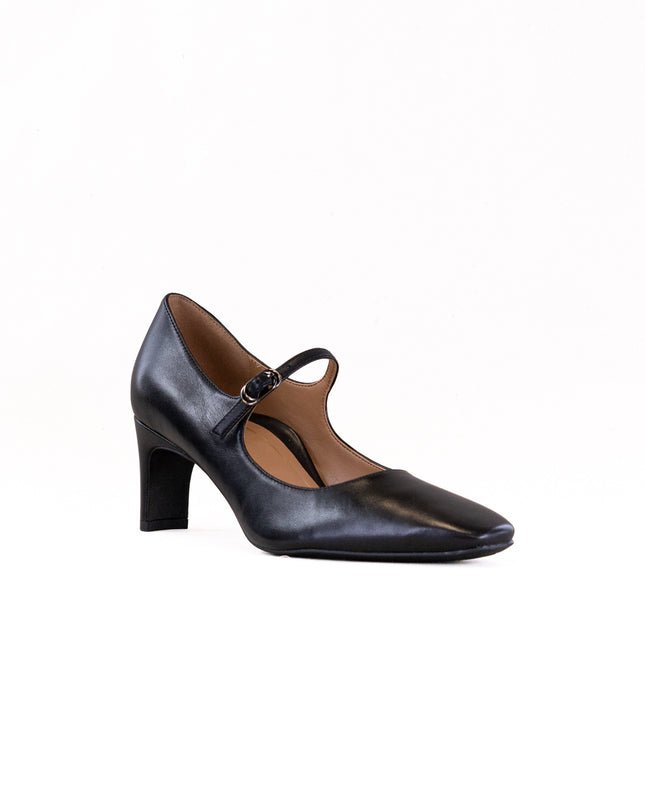 Vionic Samira Mary Jane Dress Heel (Women's) - Black Leather