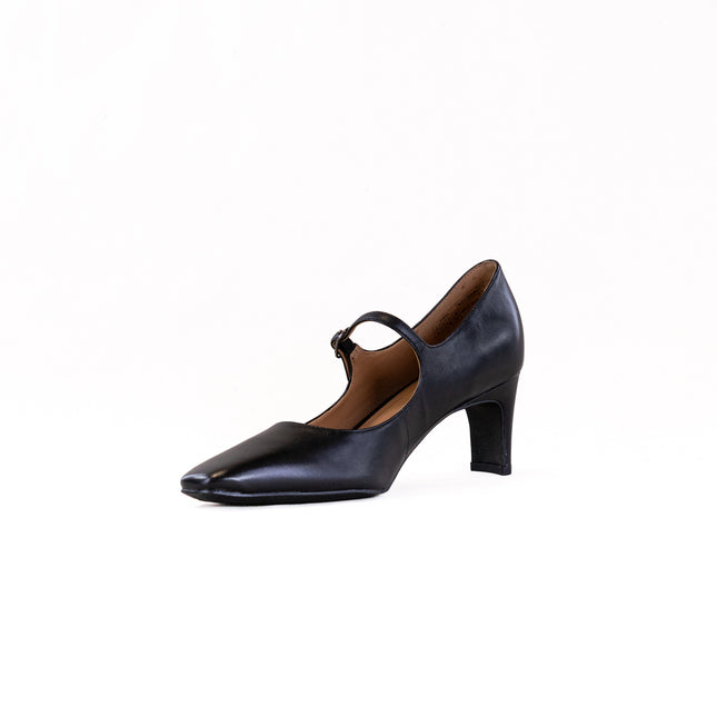 Vionic Samira Mary Jane Dress Heel (Women's) - Black Leather