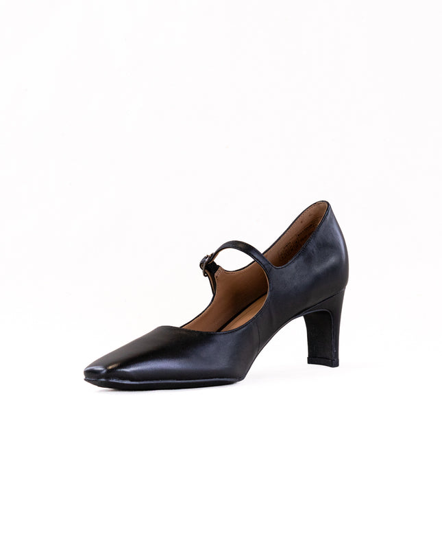 Vionic Samira Mary Jane Dress Heel (Women's) - Black Leather
