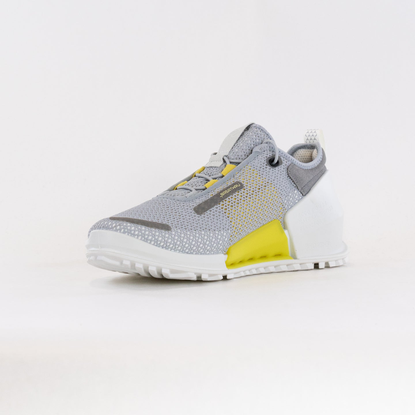 ECCO Biom 2.0 Low Breathru Sneaker (Women's) - Concrete/Canary