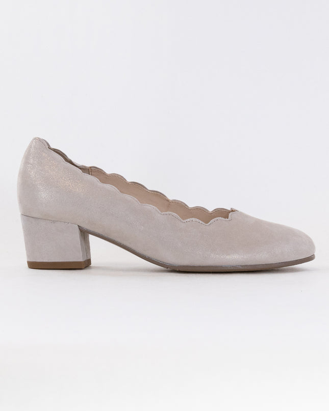 Gabor 42.221.14 Pump (Women's) - Muschel Metallic Suede