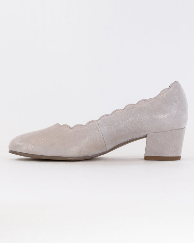 Gabor 42.221.14 Pump (Women's) - Muschel Metallic Suede