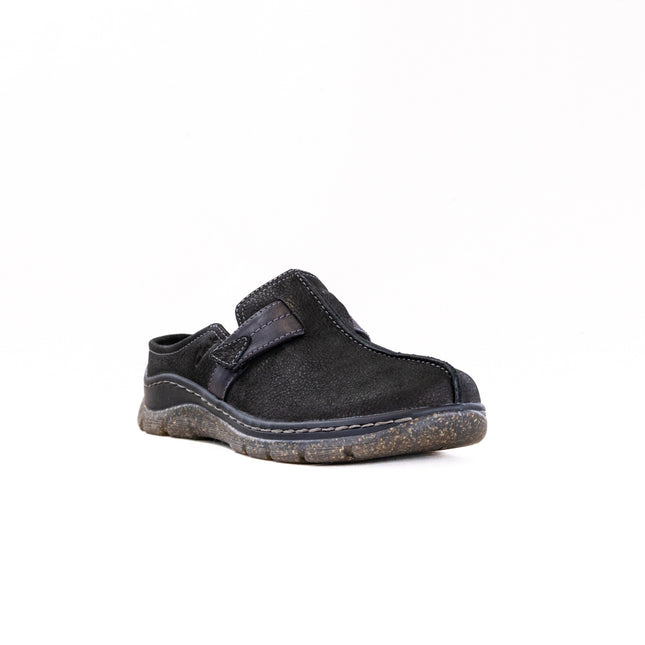 Clarks Orlene Clog (Women's) - Black Nubuck