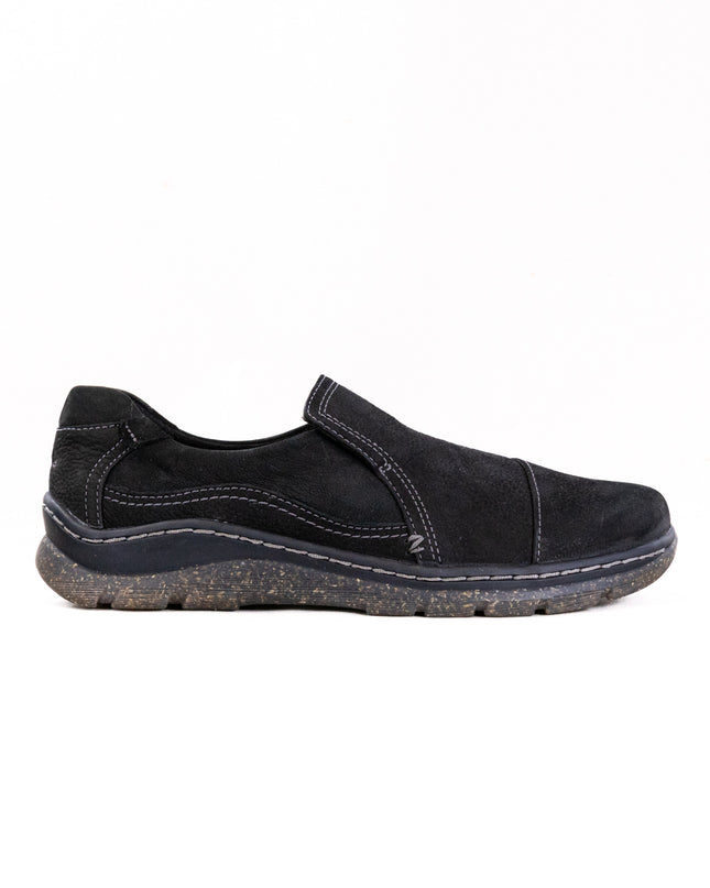 Clarks Orlene Slip (Women's) - Black Leather