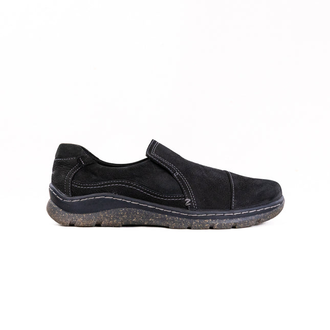 Clarks Orlene Slip (Women's) - Black Leather