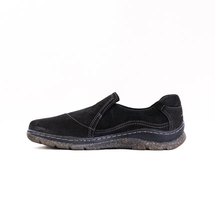 Clarks Orlene Slip (Women's) - Black Leather
