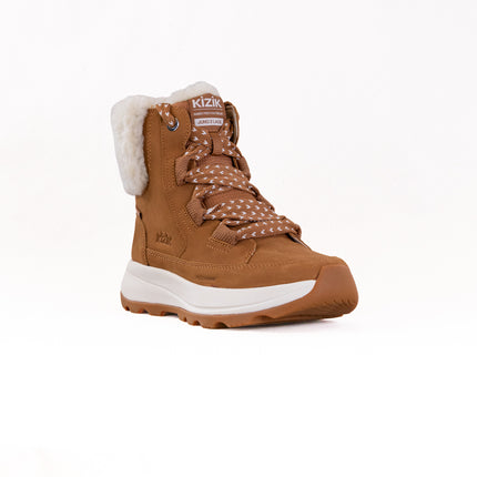 Kizik Juno 2 Lace (Women's) - Bran/Pristine
