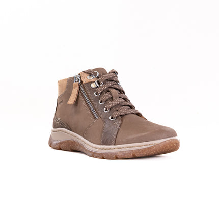Clarks Orlene Top Waterproof (Women's) - Dark Sand Nubuck