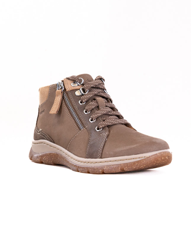 Clarks Orlene Top Waterproof (Women's) - Dark Sand Nubuck