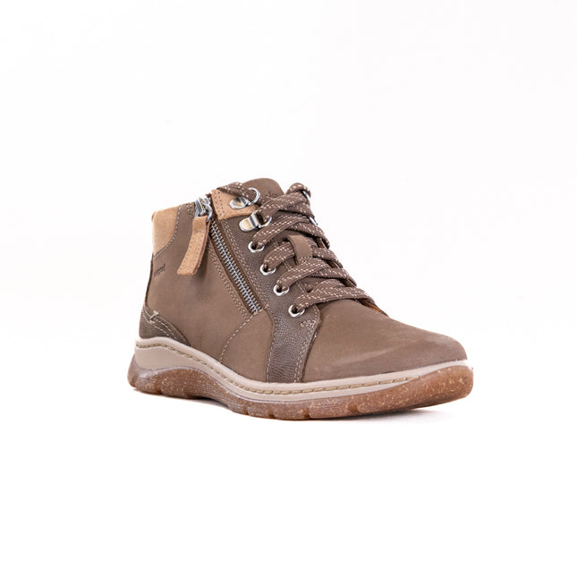 Clarks Orlene Top Waterproof (Women's) - Dark Sand Nubuck