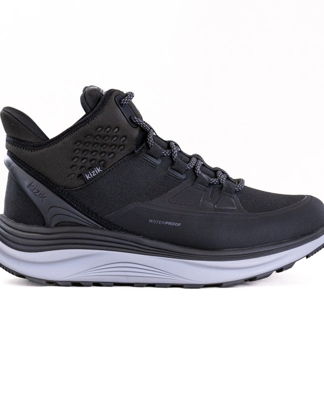 Kizik London AT Mid Waterproof (Men's) - Black/Alloy