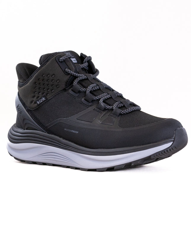 Kizik London AT Mid Waterproof (Men's) - Black/Alloy