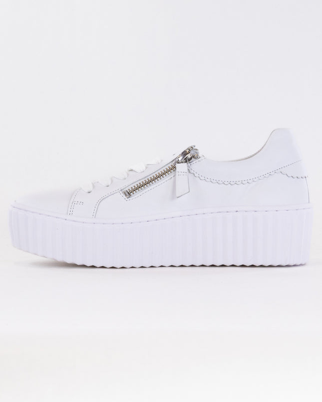 Gabor 43.200.21 Platform Sneaker (Women's) - White/Ice