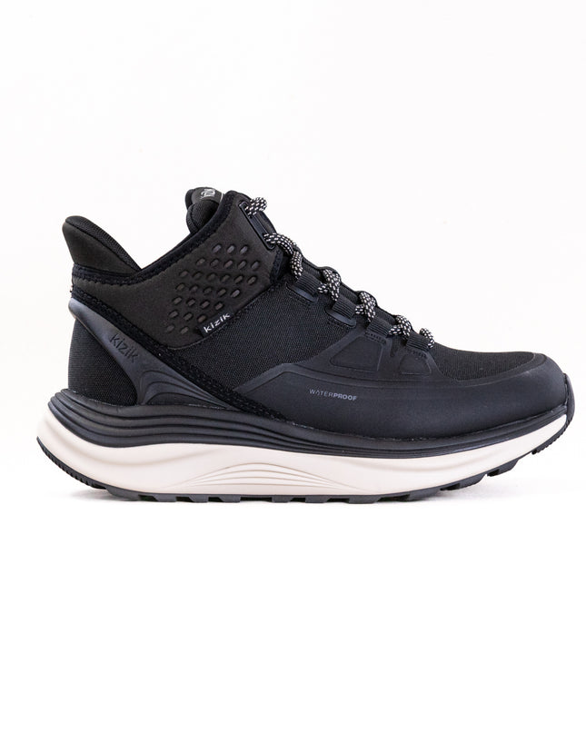 Kizik London AT Mid Waterproof (Women's) - Black/Whitecap Grey