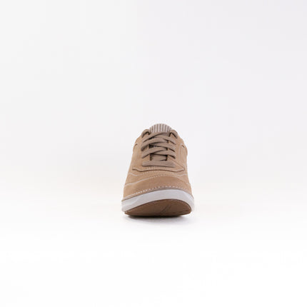 Clarks Appley Tie (Women's) - Sand Nubuck