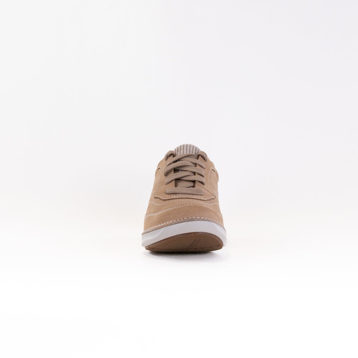 Clarks Appley Tie (Women's) - Sand Nubuck