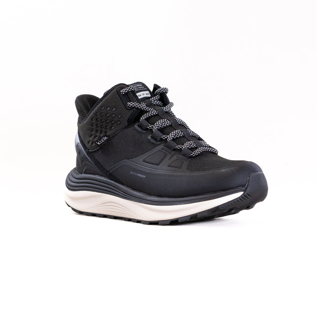 Kizik London AT Mid Waterproof (Women's) - Black/Whitecap Grey